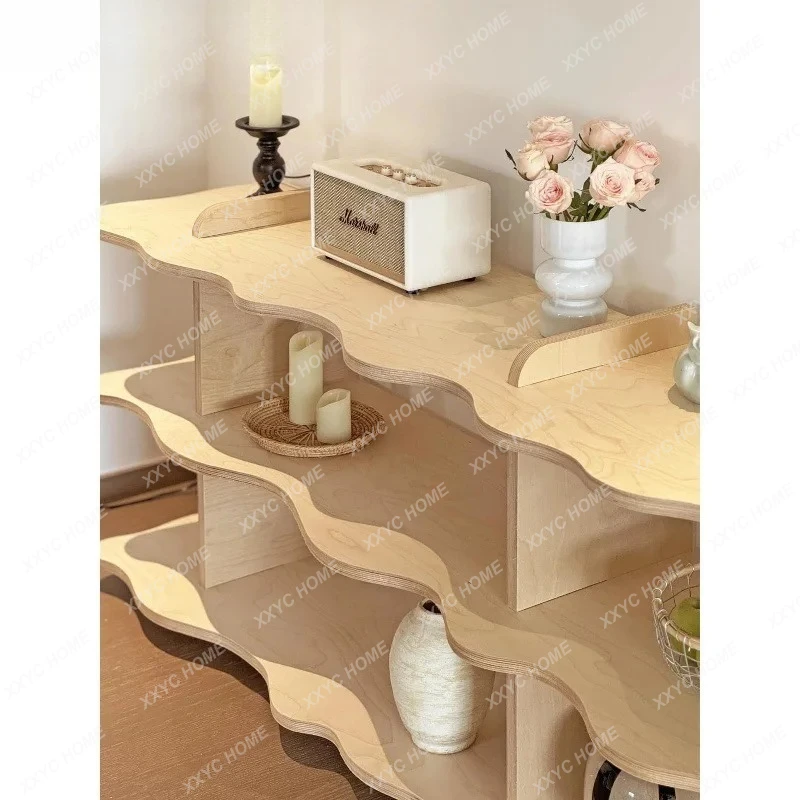 

Шкаф-локер Cloud Cabinet в кремовом стиле, простой шкаф-локер Cloud Cabinet, книжный шкаф в минималистичном стиле