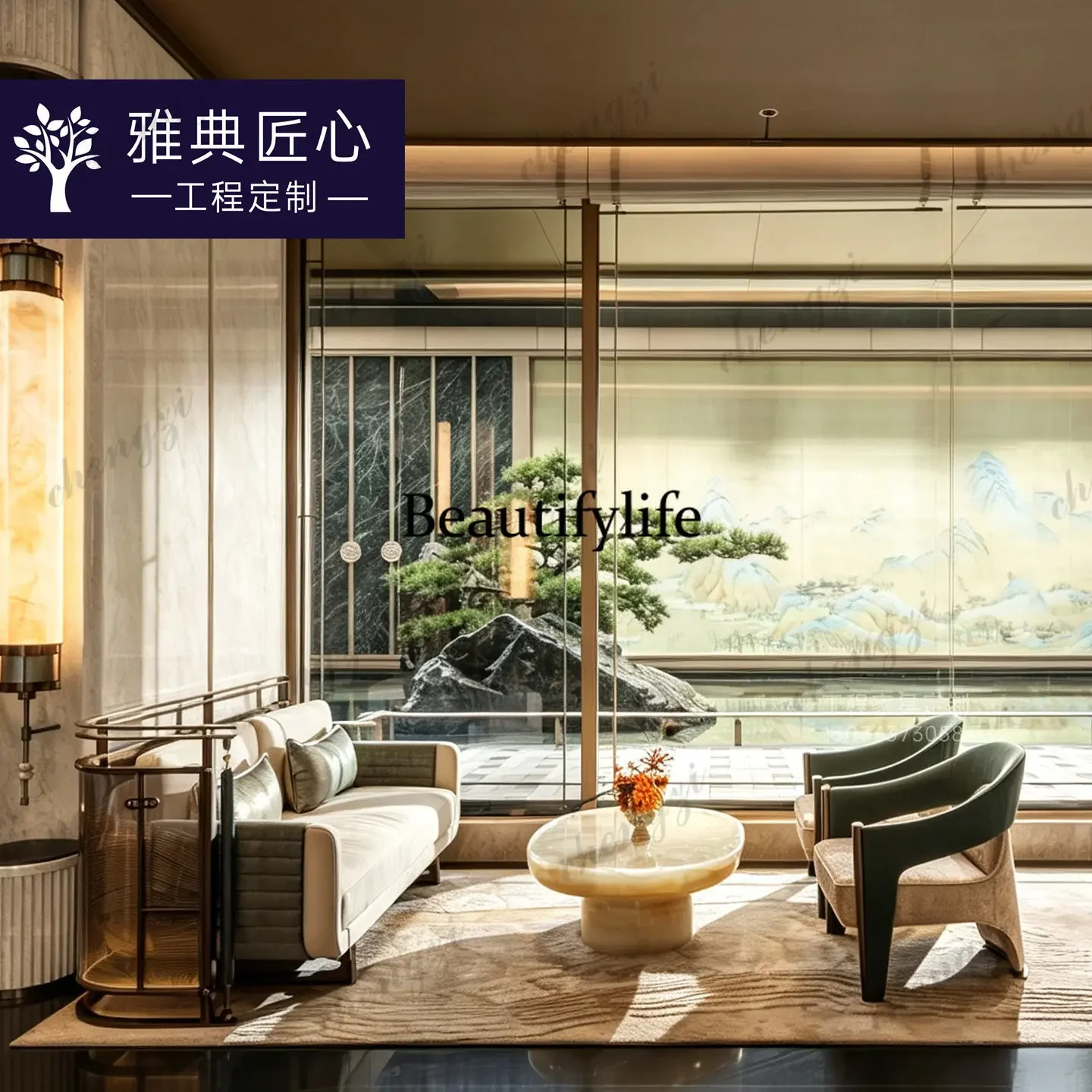 C178 Light luxury sales office Reception area Leisure chair Hotel lobby Club rest area Sofa chair Model room Single sofa