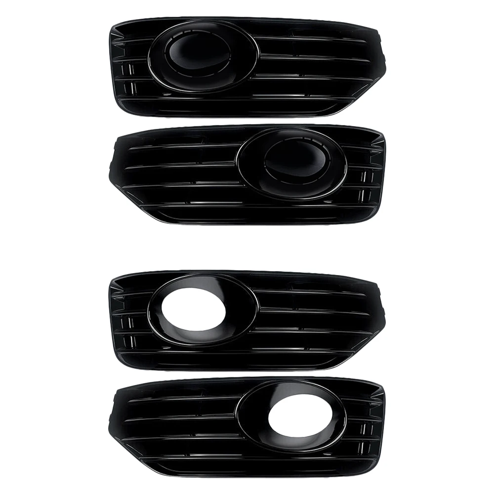 

1 Pair Car Front Bumper Fog Light Lamp Cover Grille For VW Transporter T5 Sportline 2010 2011 2012 2013 2014 2015