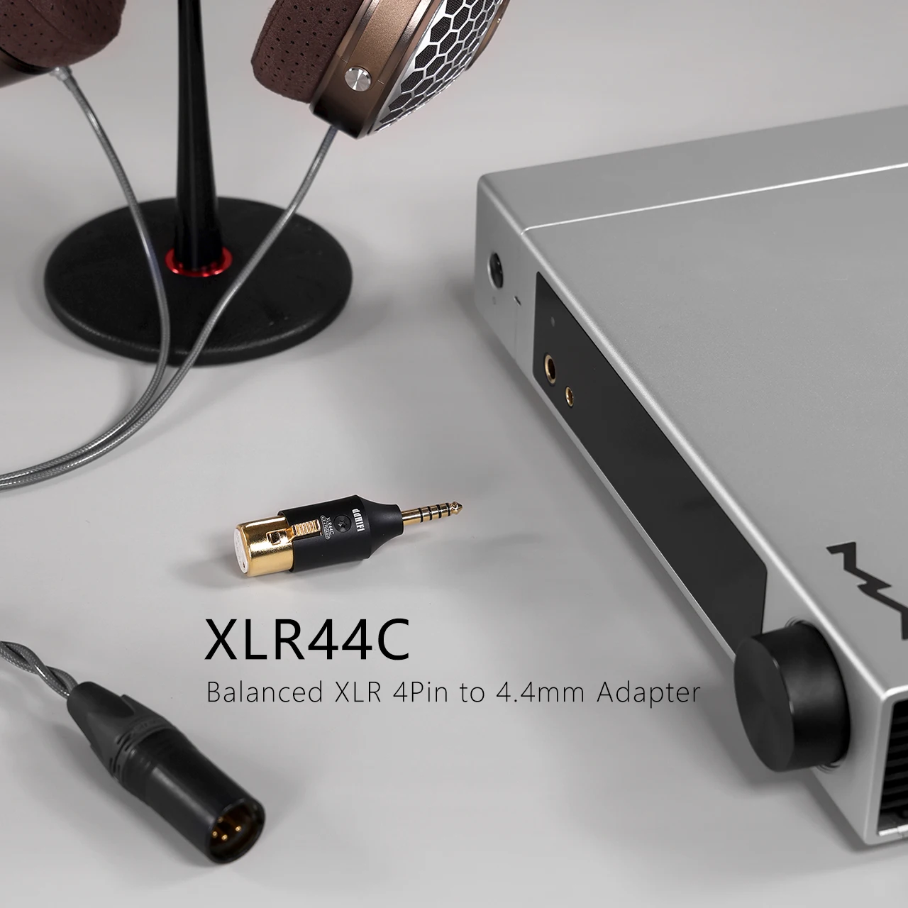 DD HIFI XLR44C Ausgewogene XLR 4Pin zu 4,4mm Adapter Anzupassen Traditionellen XLR 4Pin Kopfhörer Kabel zu 4,4mm Beendet geräte – Detail 1