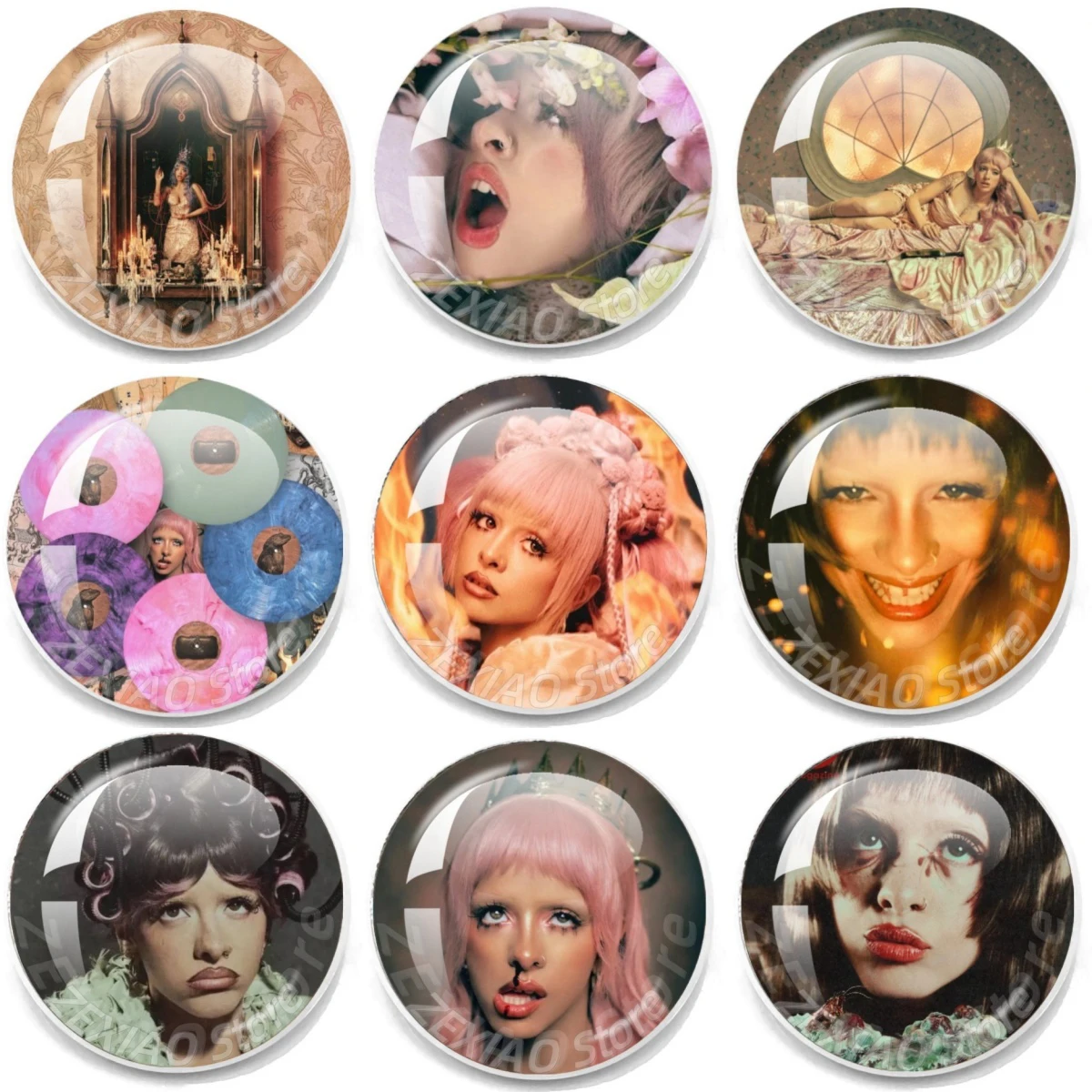 Anime Cosplay Images - Broches e Pins da Cantora M-Melanie
