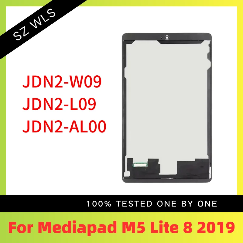 Imagem -01 - Lcd Display Touch Screen Digitizer Assembly Substituição Original Apto para Mediapad m5 Lite 82023 Jdn2-w09 Jdn2-al00 Jdn2-l09
