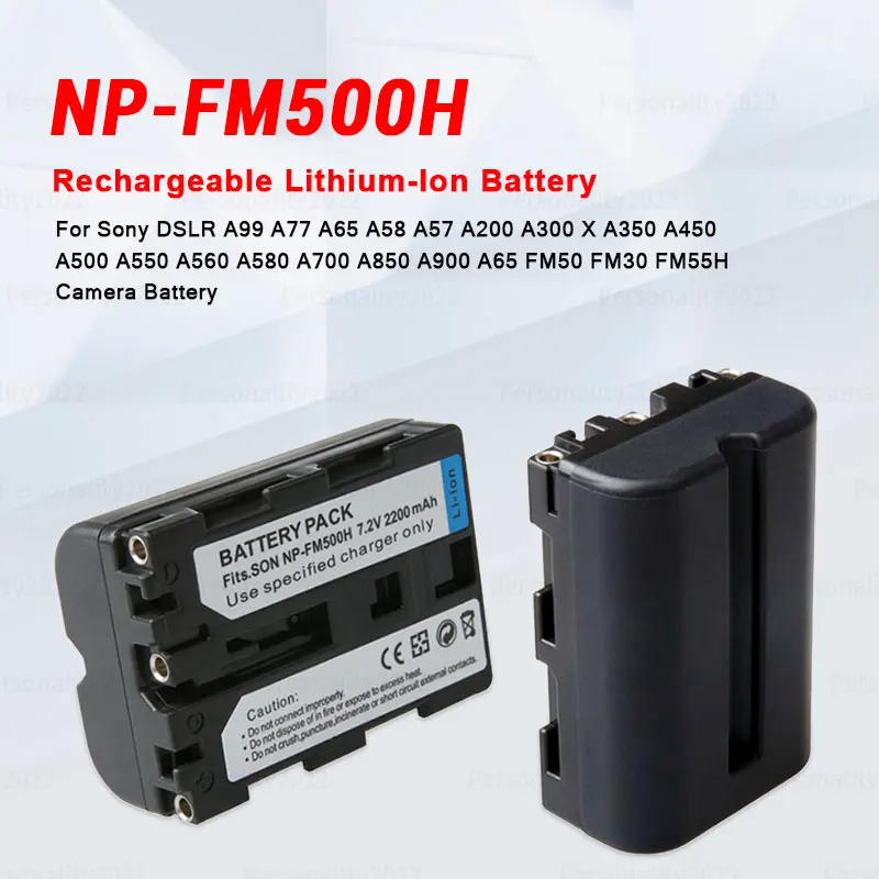 

NP-FM500H Npfm500 H Camera Battery for Sony NP FM500H Cameras A77 A99 A65 A 58 A200 A300 A350 A450 A500 A580 A550 A900 Batteries