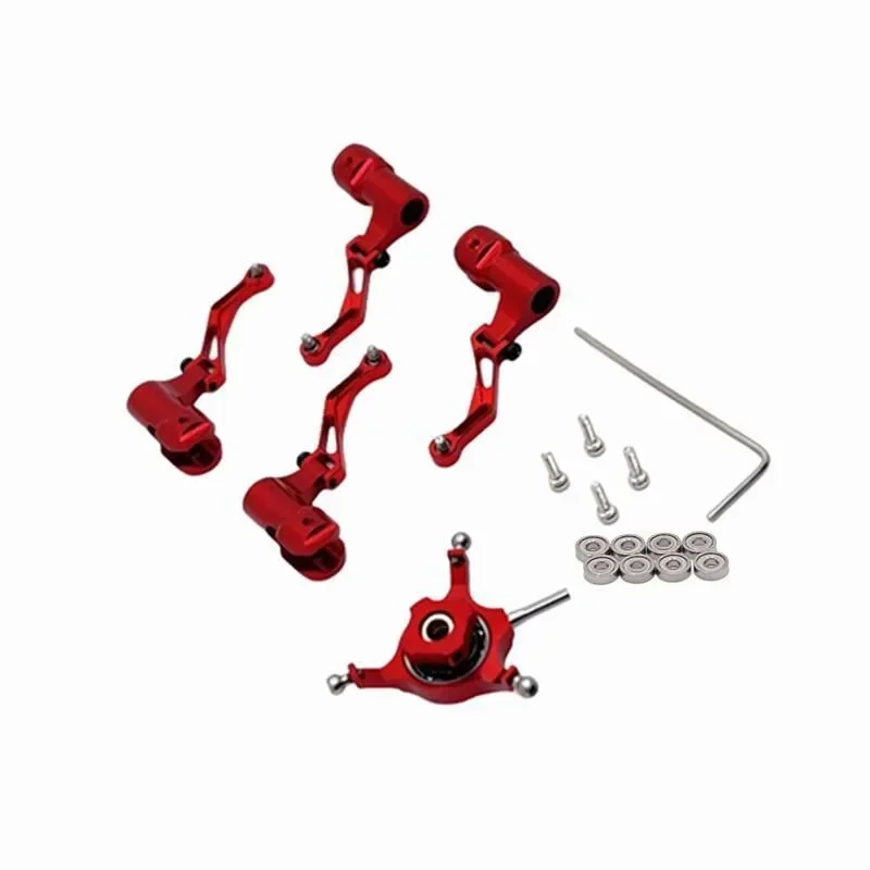 Pince à lame de mise à niveau en métal, plateau cyclique et Kit d'accessoires de roulement pour hélicoptères WLtoys K124/K170 RC