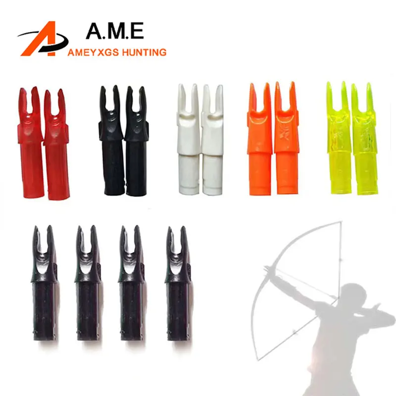 

30Pcs Archery Arrow Nock for ID6.2mm Carbon Arrow Shaft Recurve Bow Shooting Target Compound Bow Hunting Arrow Accessories