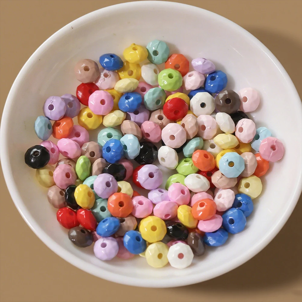 

Cordial Design 500Pcs 5*8MM Hand Made/DIY Beads/Paint Effect/Jewelry Findings & Components/Wheel Shape/Acrylic Bead #19132