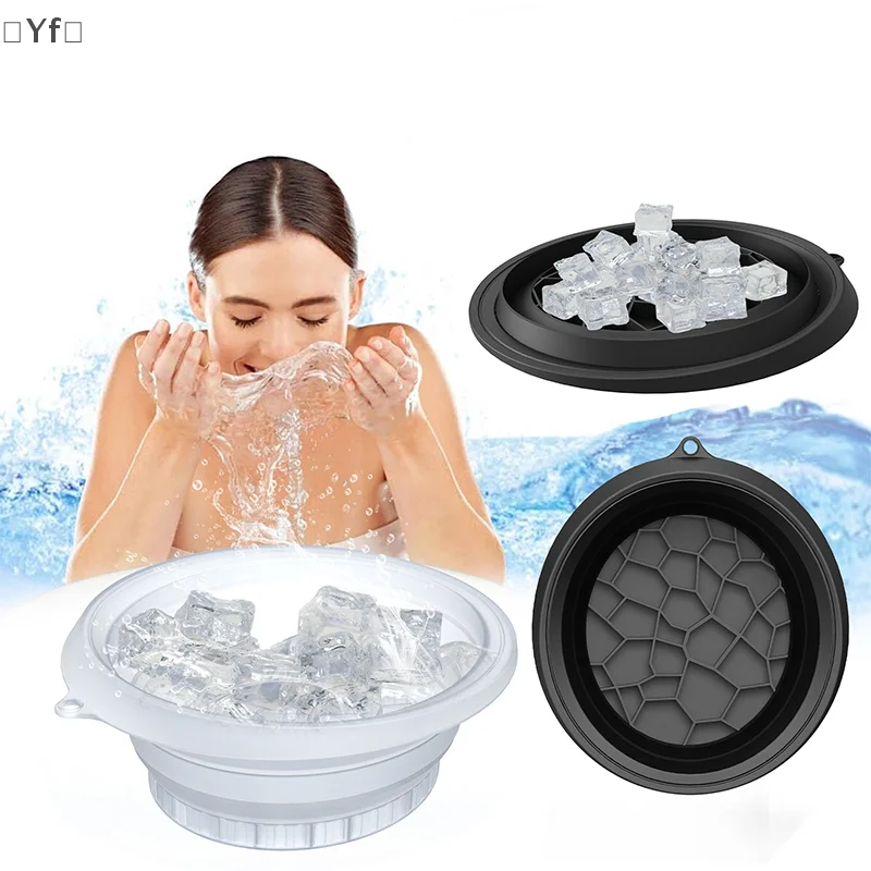 

Large Bowl For Face Ice Bath Foldable Ice Bath Bowl Silicone Bowl For Dipping Face Ice Bath Ice Bath At Home