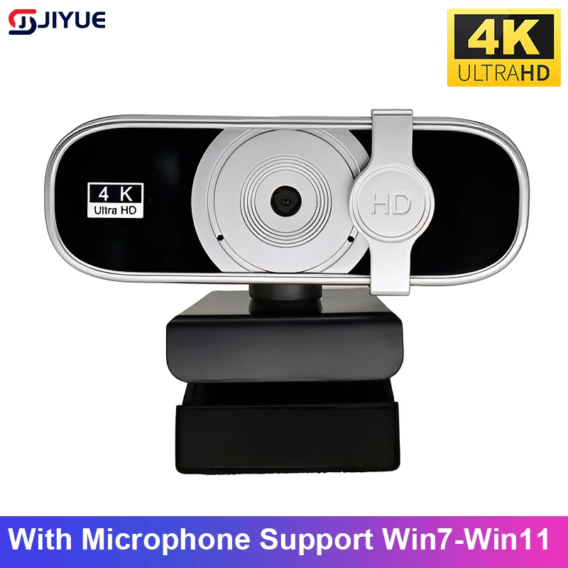 

Веб-камера 1080P 2K 4K HD с микрофоном, USB-компьютерная камера для ПК, ноутбука, видеоконференций, онлайн-класс, зум, Skype Teams