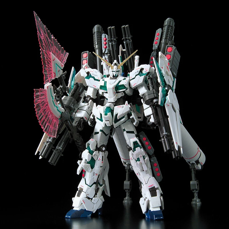 Bandai Gundam Model Kit 1/144 RG RX-0 Full Armor Unicorn Action Figure Gunpla Mobile Suit Gundam Toys For Boys Gift for Children