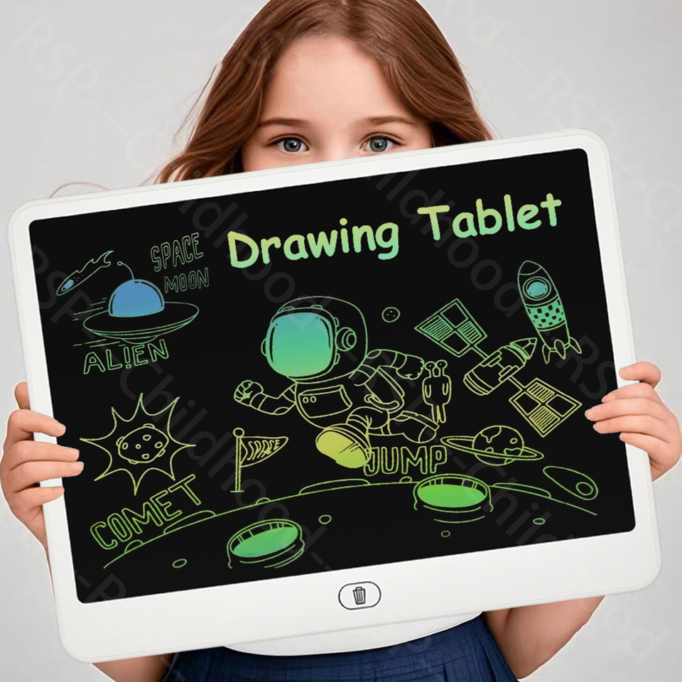  11/13/16 Inch LCD Drawing tablet Writing Board Kids Doodle Painting Handwriting Pads Toys for 3 4 5 6 7 8 Years Girls Boys Gifts 
