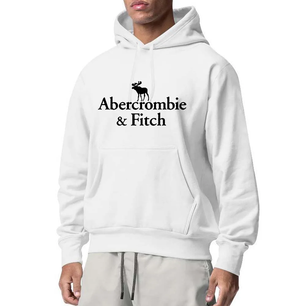 Abercrombie Fitch Top Quality Street Wear Casual Hoodie Long Sleeve Hoodie Jogging Men's and Women's Sportswear Fashion Daily