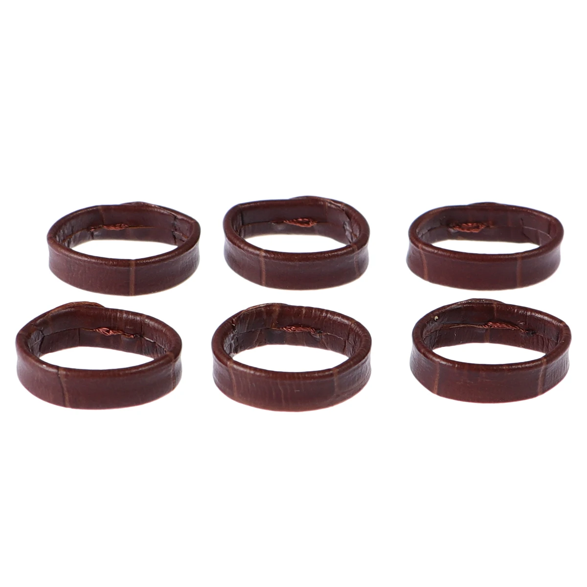 

6pcs 18Mm Watch Band Loops Durable Soft Replacement Straps Holders For Wristwatches Movable Positioning Buckles