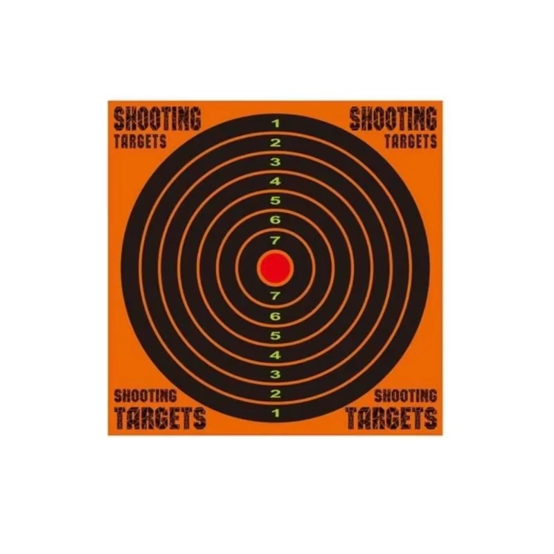 

10pcs 8in Target Stickers Archery Targets Paper Target Shooting Accessories