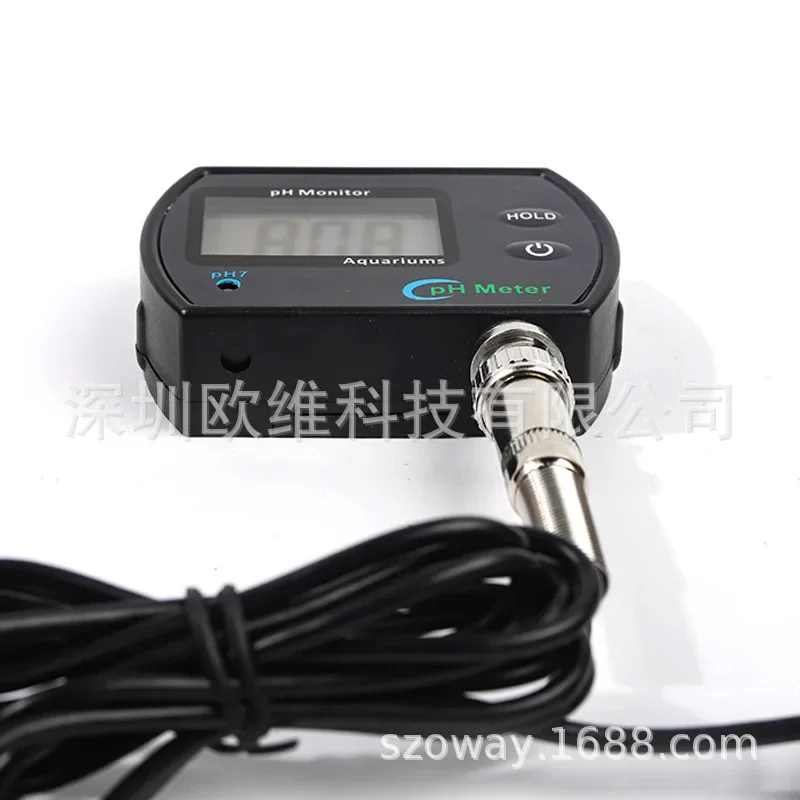 PH-990 Digital PH Meter Monitor Water Quality Acidity Tester 0.00-14.00pH Large Screen Backlight Display with Adaptor