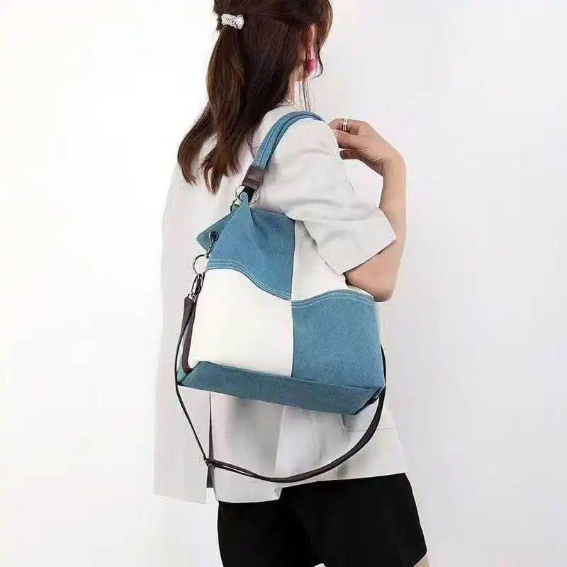 

2026 New Style Fashion Women's Bag - Outdoor Large Capacity Multi-color Canvas Casual Shoulder Sling Bag