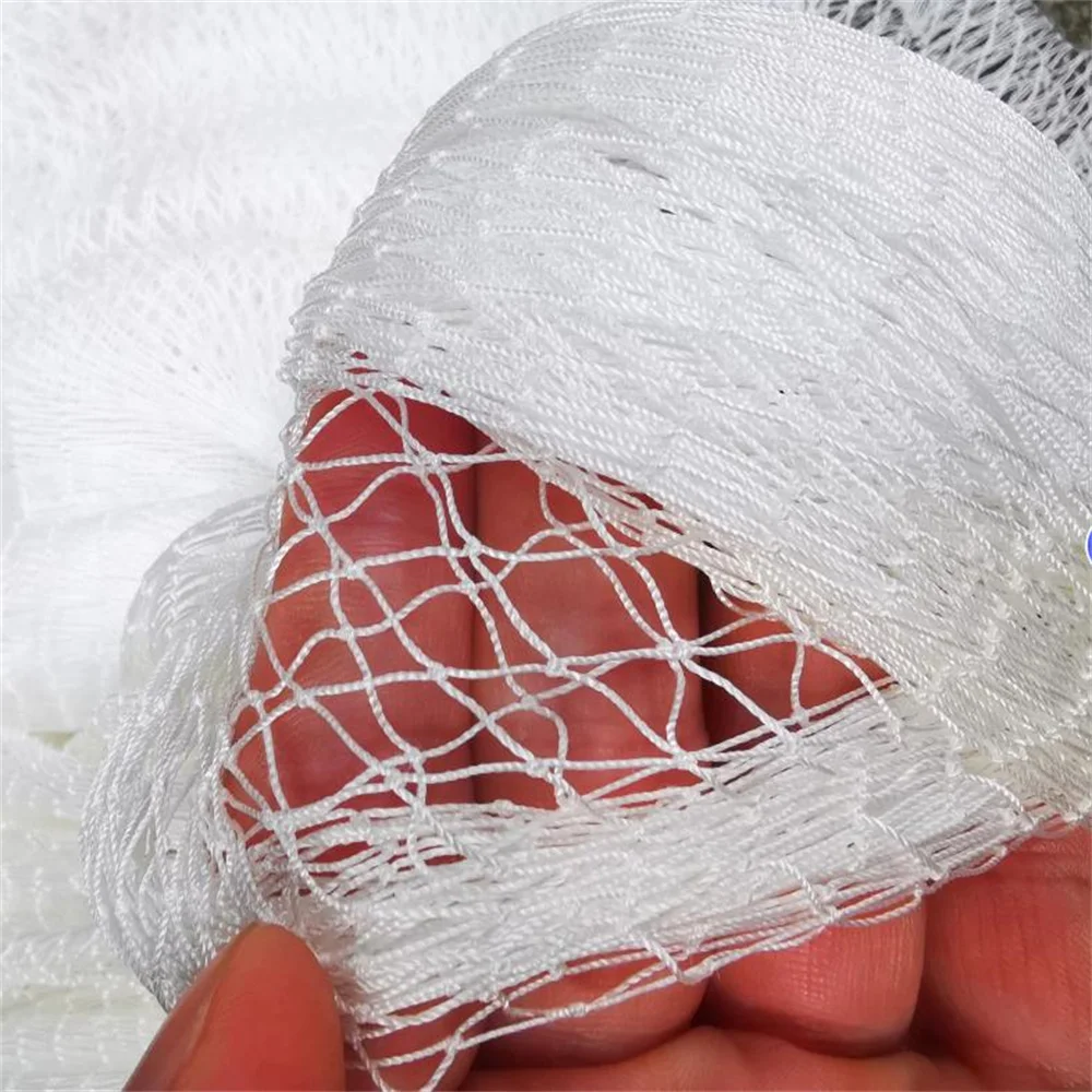 White Nylon Anti-Cat Net Balcony Safety Net Pet Protective Barrier Home Wedding Decoration Chicken Net Cat Net