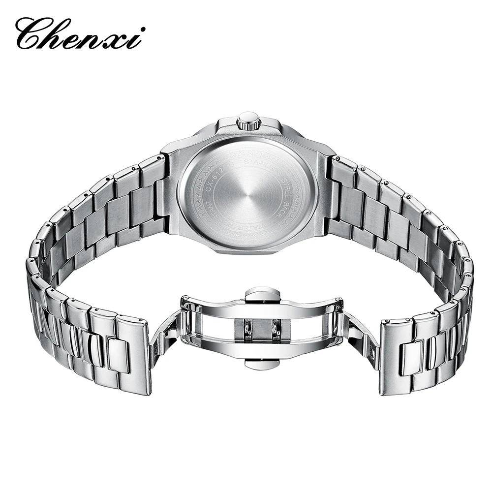 НОВЫЕ CHENXI, высококачественные кварцевые мужские часы, светящиеся часы для бизнеса и свиданий для мужчин, подарки, повседневные наручные часы из нержавеющей стали, мужские