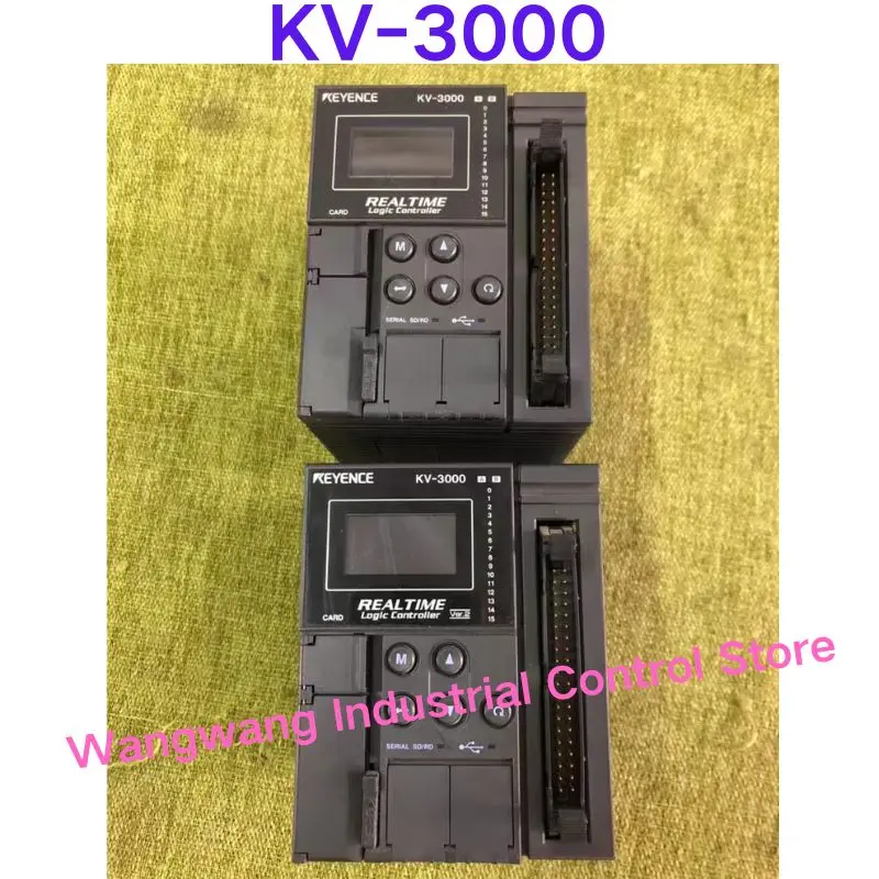 Second-hand test OK , KV-3000 Real time Logic Controller