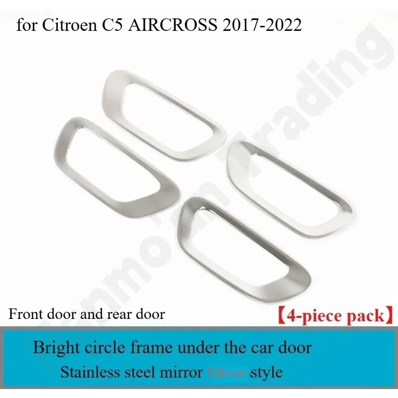 

for Citroen C5 AIRCROSS 2017-2022 door panel bright ring dedicated door protection strip door edge decorative sequin frame