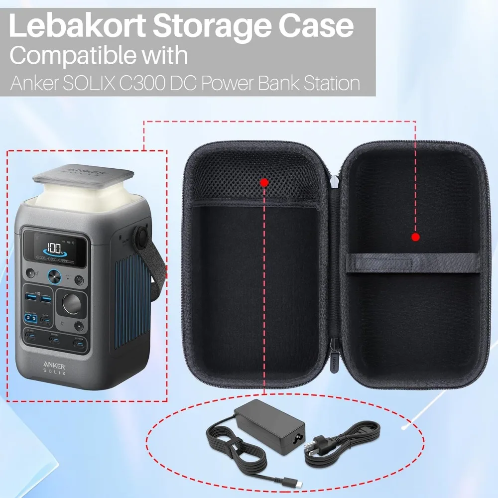حقيبة تخزين متينة لمحطة الطاقة المحمولة 288 وات في الساعة - حماية ضد الماء والصدمات #3