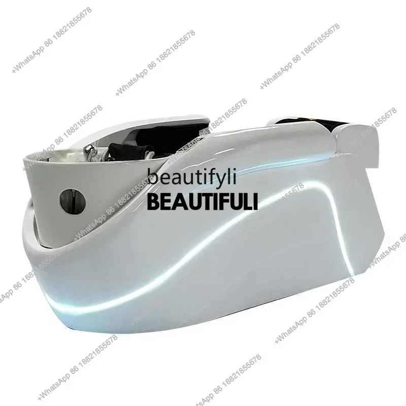 

ss новый электрический интеллектуальный массажный шампунь, кровать для парикмахерской, специальная тайская плоская лежачая парикмахерская, автоматическая кровать для терапии головы, Massa