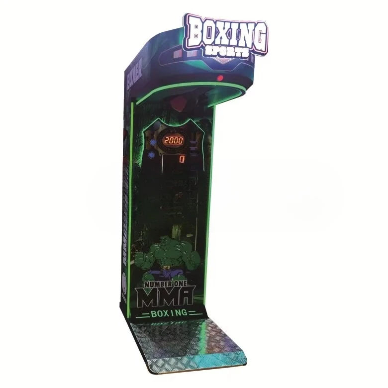 Boxing Champion Arcade Street Amusement Coin Operated Games Electronic Boxing Sports Punching Bag Vending Machine Price