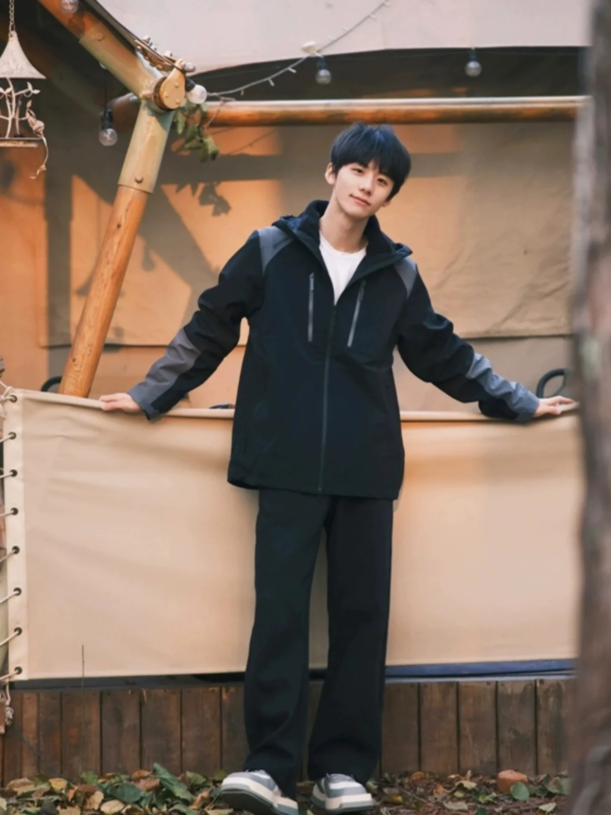 

Мужские джинсы Cleanfit American Vibe: модные прямые джинсы слим-фит для осени и зимы, эластичные, черные