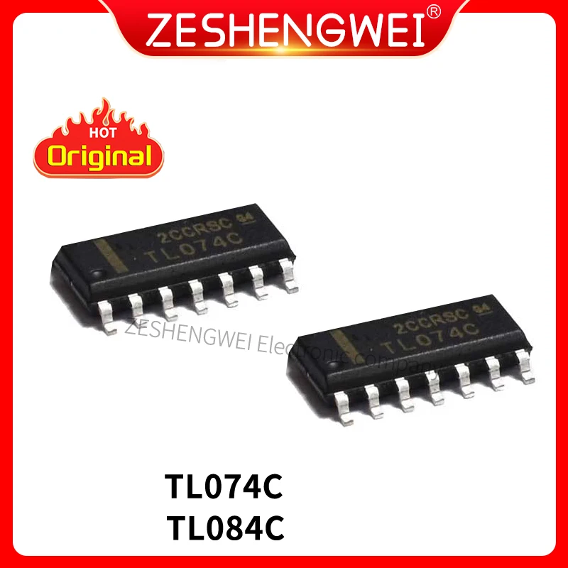 10PCS TL074C TL084C SOP8 Operational Amplifier Power Amplifier IC SOP In Stock