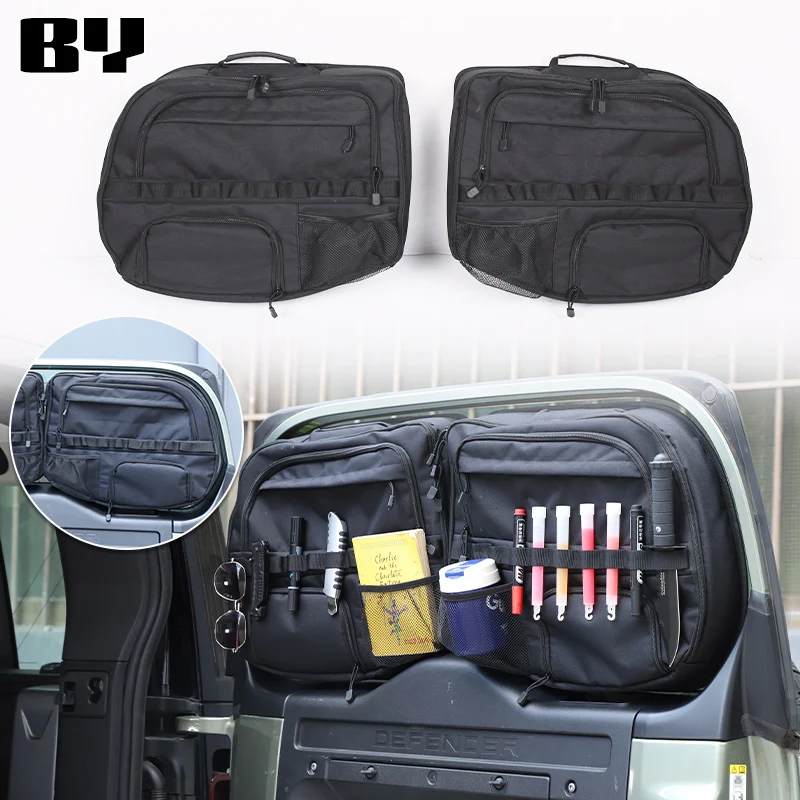 

Car Trunk Organizers Bag For Land Rover Defender 90 110 130 2020-2024 Interior Parts Storage Organizer Accessories