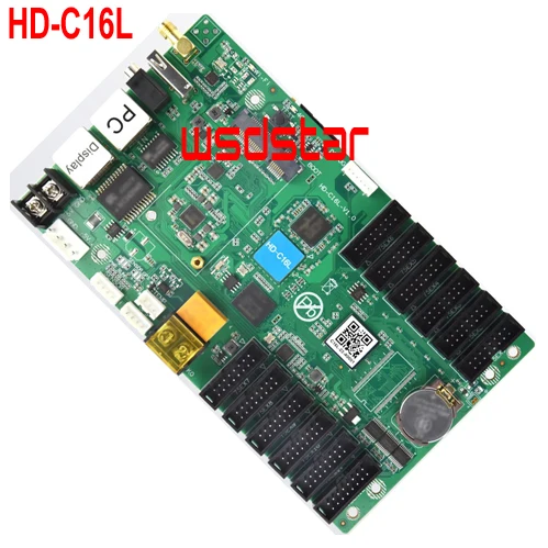 HUIDU HD-C16L (HD-C30, HD-C35, HD-C30+WIFI, HD-C35+WIFI,HD-C36C stop production) Full color WIFI LED screen control card