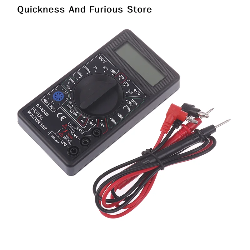 DT-830B LCD Auto Range Digital Multi meter Voltmeter Analysis Instrument Multimeter Electrical Instrument Ohmmeter Volt Tester