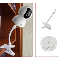 No Punching Portable Clip Mount Webcam Stand For Xiaomi Mijia Camera Base Monitor Camera Holder Home Flexible Twist Mounting