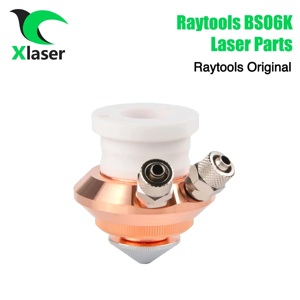 

Original Raytools BS12K Head Spare Parts Fiber Laser Ceramic Holder Nozzle Connector Cooling Block Compression Ring M11 Lock Net