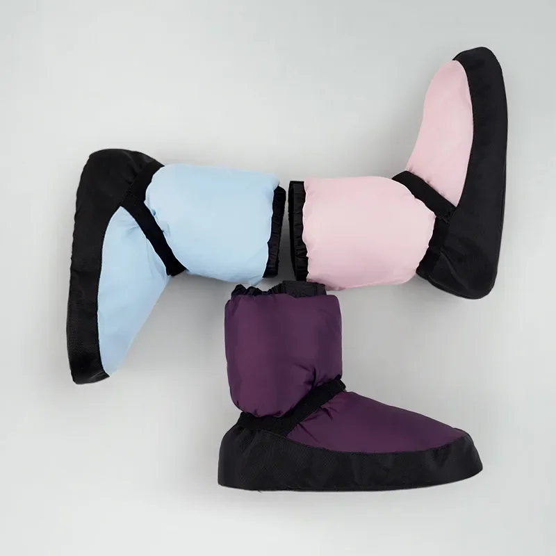 

Winter Ballet Warm Up Booties for kid National Dancing Shoes Adults Modern Dance Ballet Point Warm Shoes Ballerina Boots