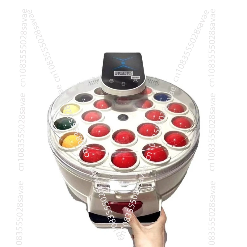 

Hot Selling Automatic Billiard American Pool Ball Cleaner Wash Polish Billiards Washing Machine 16 22 Snooker Balls