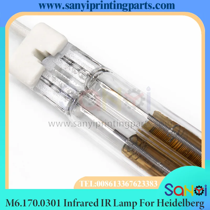 1 Piece M6.170.0301 Infrared IR Lamp For Heidelberg Printing Machine Dryer Spare Parts