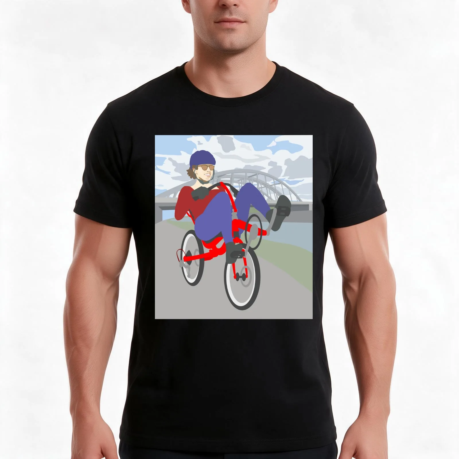 RED HURRICANE T-Shirt Summer Casual Cotton Tee Oversized Streetwear Tops Vintage Graphic Print Loose Fit Short Sleeve