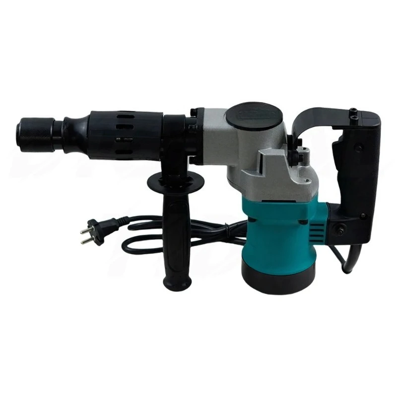 220V 1200W Heavy Duty Electric Impact Hammer Drill Concrete Breaker Perforator Home Construction Drilling Replacement Tool