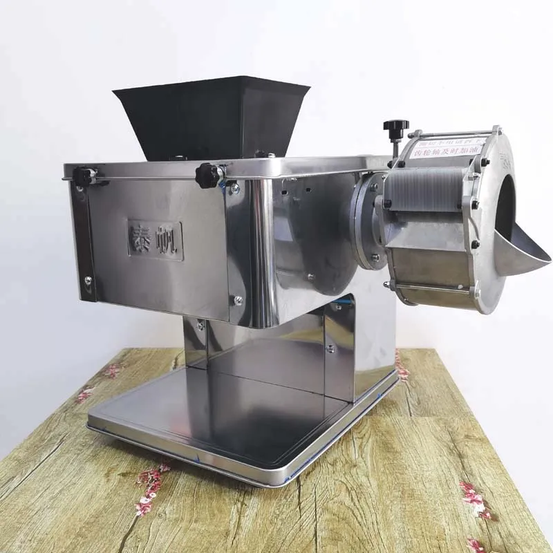 220V/110V Best quality Desktop Meat Cutting Machine High Efficiency Commercial Meat Slicing Machine shredding slicing machine view 6