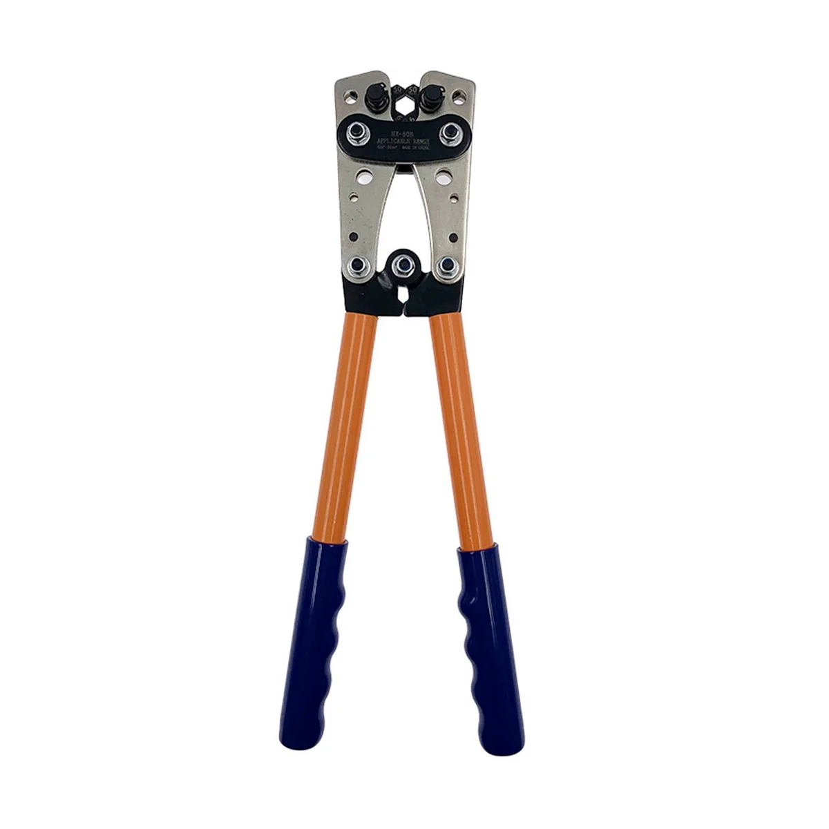 

ABNC-HX-50B Crimping Pliers Bare Terminal Copper Nose Crimping Pliers Line Crimping Pliers 6-50mm Yellow