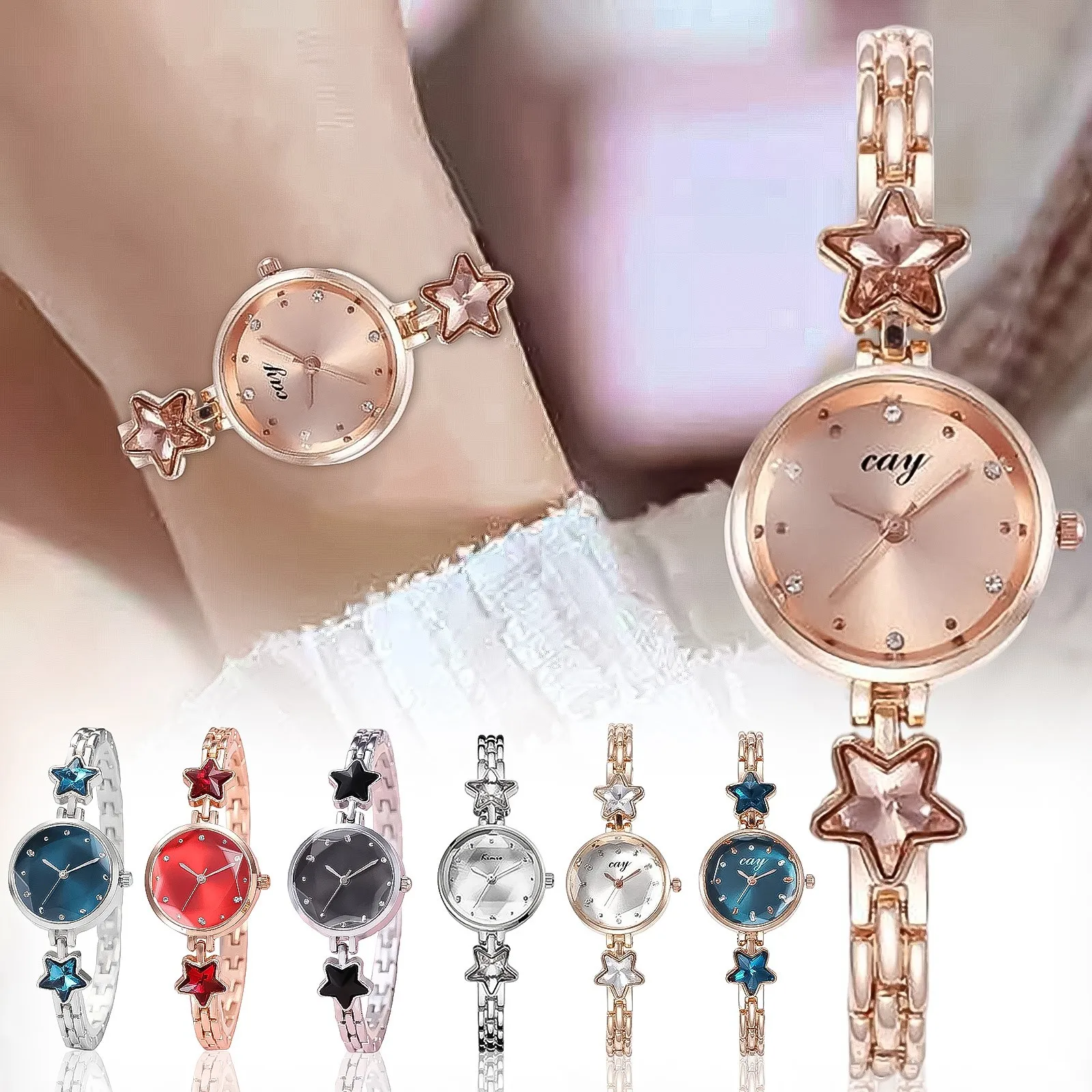 Ladies Star Bracelet Watch Elegant Woman Watch Female Casual Ladies Watches Atmosphere accesorios para mujer