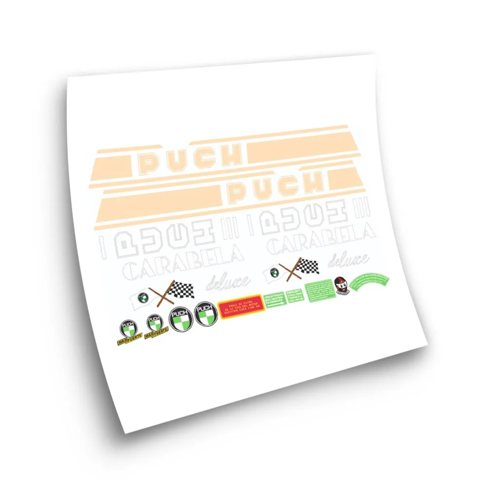 PUCH Carabela Deluxe compatible stickers  Set