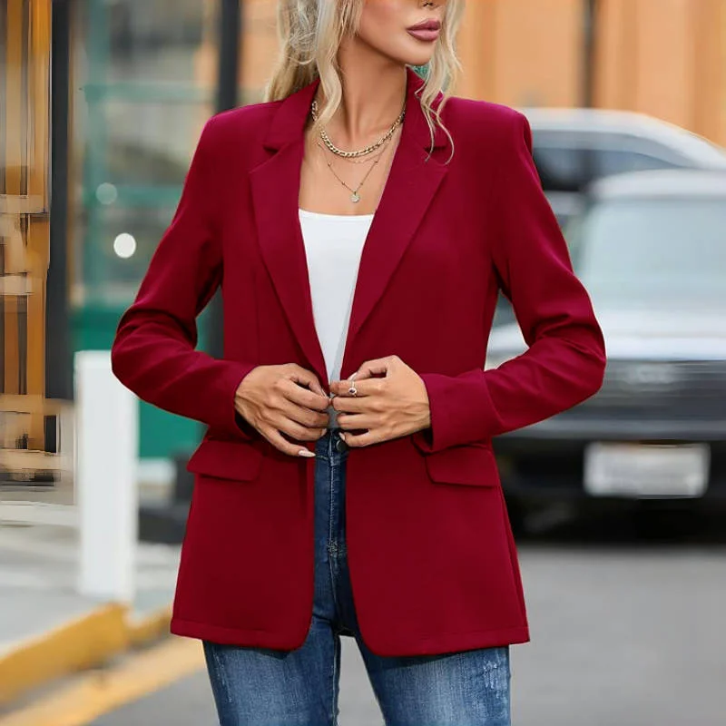 سترة نسائية برباط ملابس خارجية رفيعة للخريف والربيع وصلت حديثًا فستان نسائي ملابس الشارع لملابس عصرية غير رسمية #1