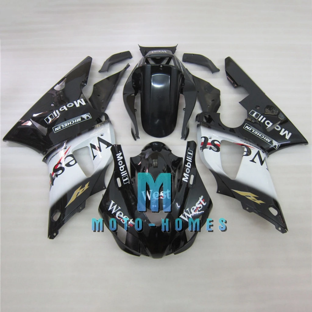 Chinese Bodywork for YZF-R1 1998 1999 Yamaha YZFR1 98 99 100% Fit Injection Mold Motorcycle Fairings Wrecked Rebuild Bike Parts