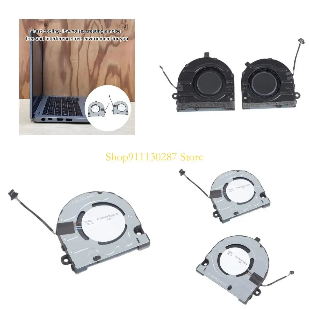 

J1HC Laptop Cooling Fan CPU GPU Fan Optional For 13pro 5310 Notebook Fan