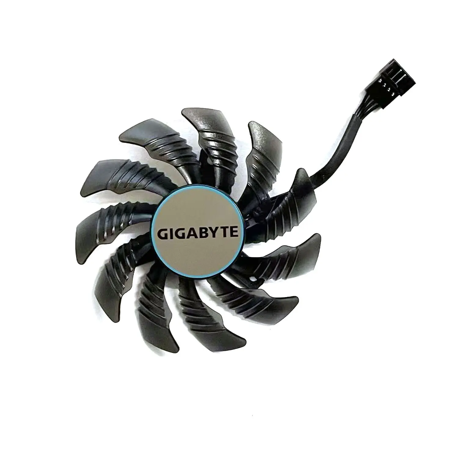 Новый вентилятор графического процессора 75 мм 4PIN PLD08010S12HH 6700XT для видеокарты GIGABYTE RADEON RX 6600 6700 XT GEFORCE RTX RTX 3070 TI EAGLE