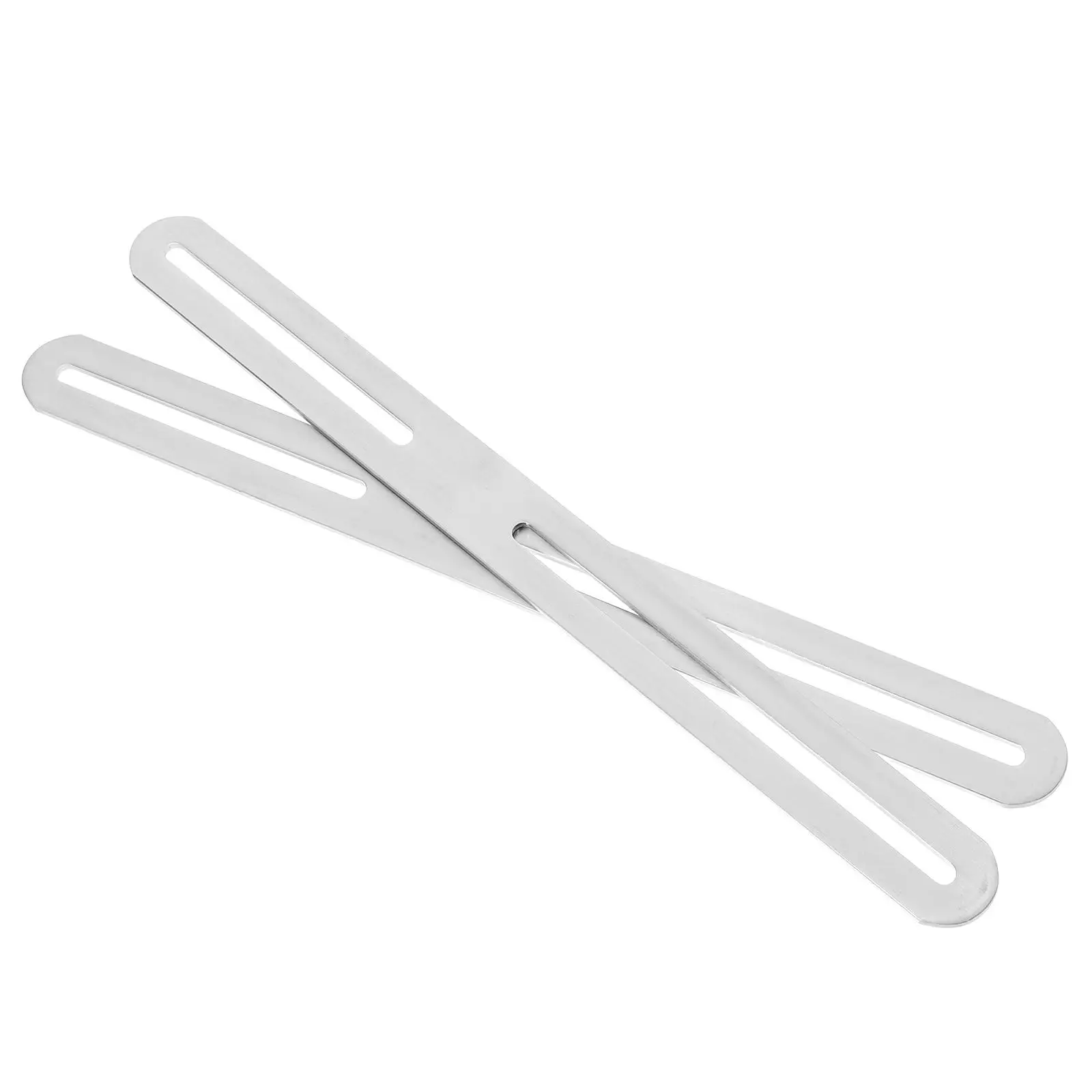 

2Pcs Stainless Steel Corner Brackets Adjustable Thickened Mending Plates for Furniture Wood Table Shelf Cabinet Mount Hardware