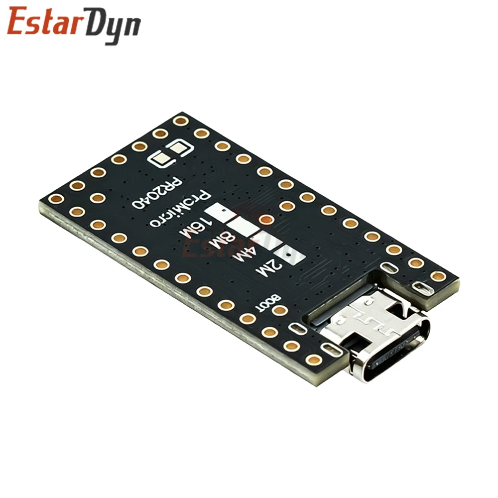 Estardyn RP2040 Pro Micro Development Board 4MB/16MB Dual-Core Supports Mciro Python Compatible For Raspberry PI PICO