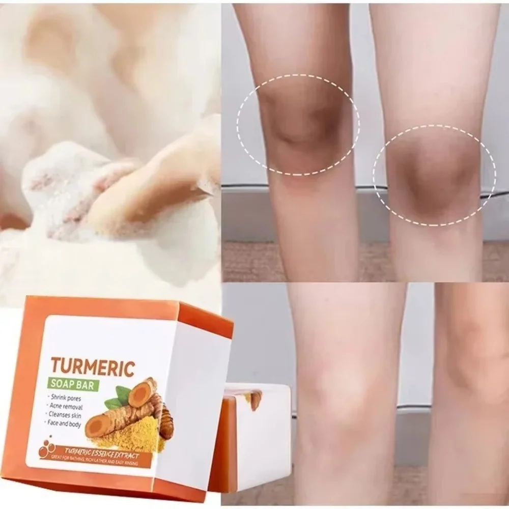 

Мыло с куркумой, нежный уход за кожей, красота, чистка тела, осветление темных подмышек, ног, тела, ног, очистители для ванн, мыло ручной работы с куркумой