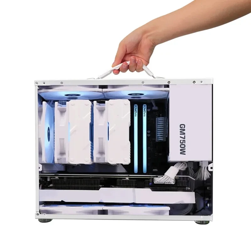 X-GAMERX X100 ポータブルハンドヘルドケース Mini-ITX/MATX
